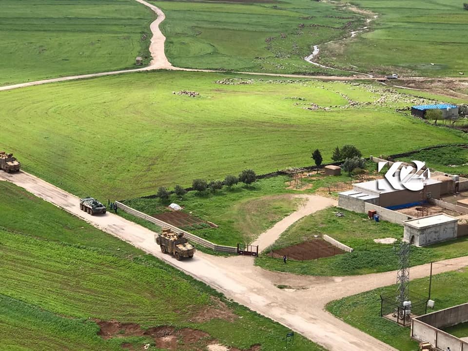 Hêzên Rûsî û Tirkî gereke çavdêriyê li rojhilatê Qamişlo dikin